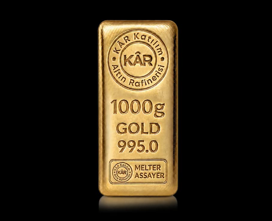 1000g Külçe Altın 995.0