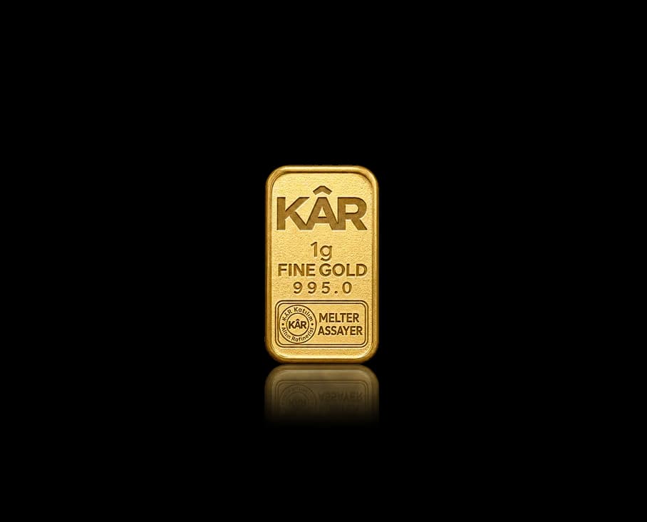 1g Gram Külçe Altın 995.0