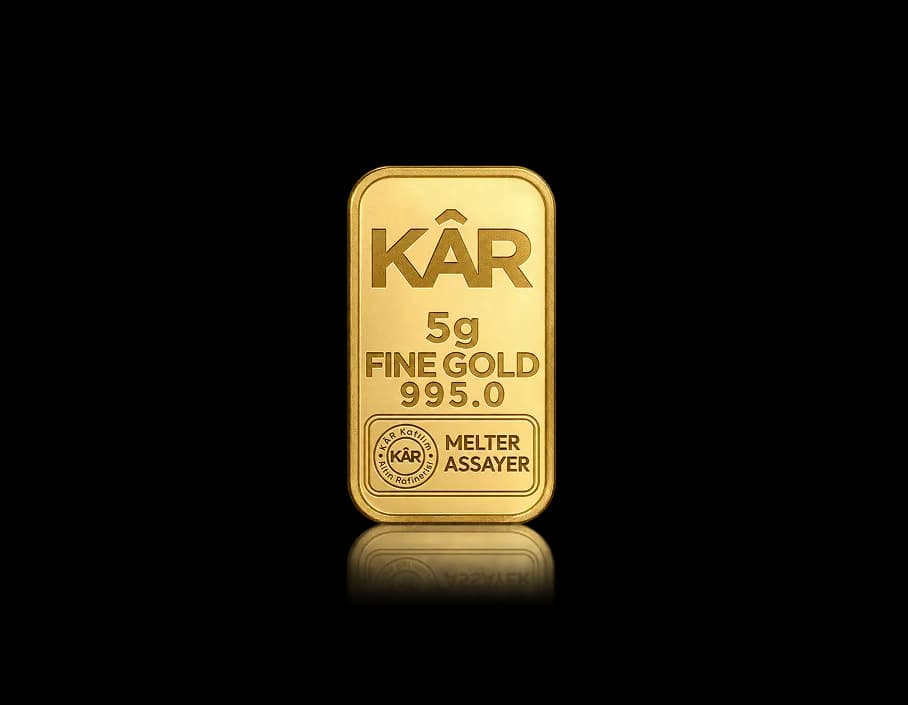 5g Gram Külçe Altın 995.0