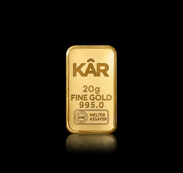 20g Gram Külçe Altın 995.0