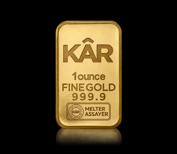 1 ounce Gram Külçe Altın 999.9